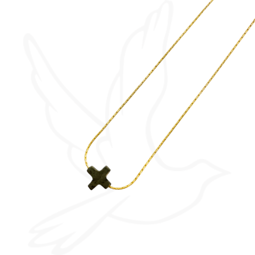 Necklace | Pyrite Cross