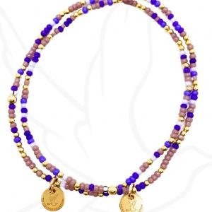 Bracelet | Shades of Purple ( Awareness/Remembrance)